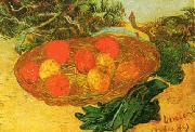 Vincent Van Gogh Still Life with Oranges, Lemons and Gloves Sweden oil painting artist